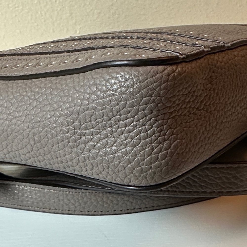 Michael Kors Brooklyn cinder gray Crossbody Bag with Tassel - Picture 9 of 13